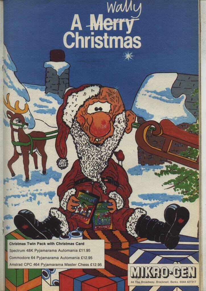 #spectrumadventcalendar Day 14

Wally Christmas everybody