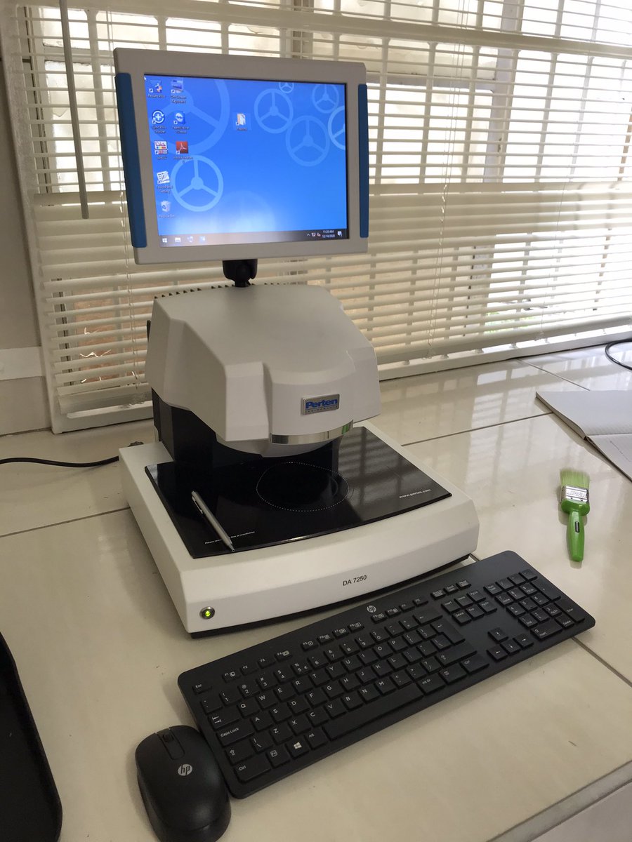 FPLRS_UP's tweet photo. Near Infrared Spectroscopy training presented at the @FPLRS_UP African Forage Lab this morning. Thank you to AES and all the attendees. #NIRS #spectroscopy #Science #research #referencelaboratory #pasturescience cc @UPPlantAndSoil @ResearchUP https://t.co/XS48gkFGoQ