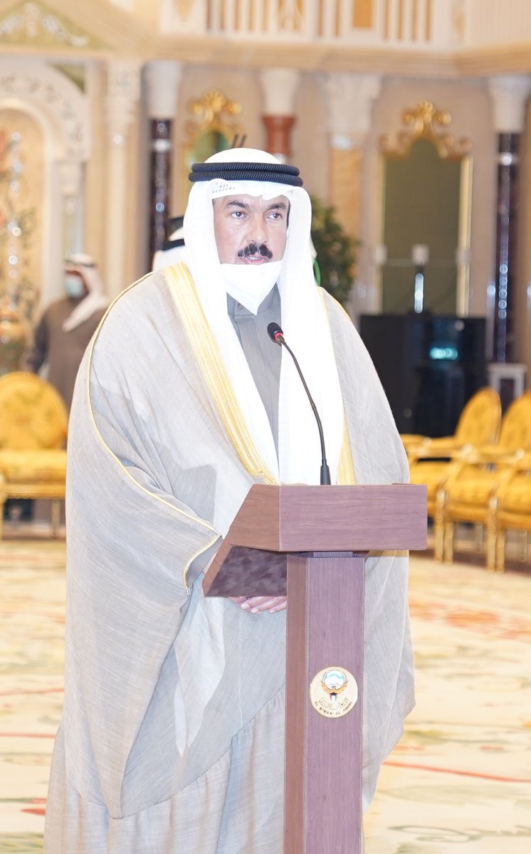 الدكتور علي فهد المضف وزيرا للتربية ووزيرا للتعليم العالي كونا الكويت