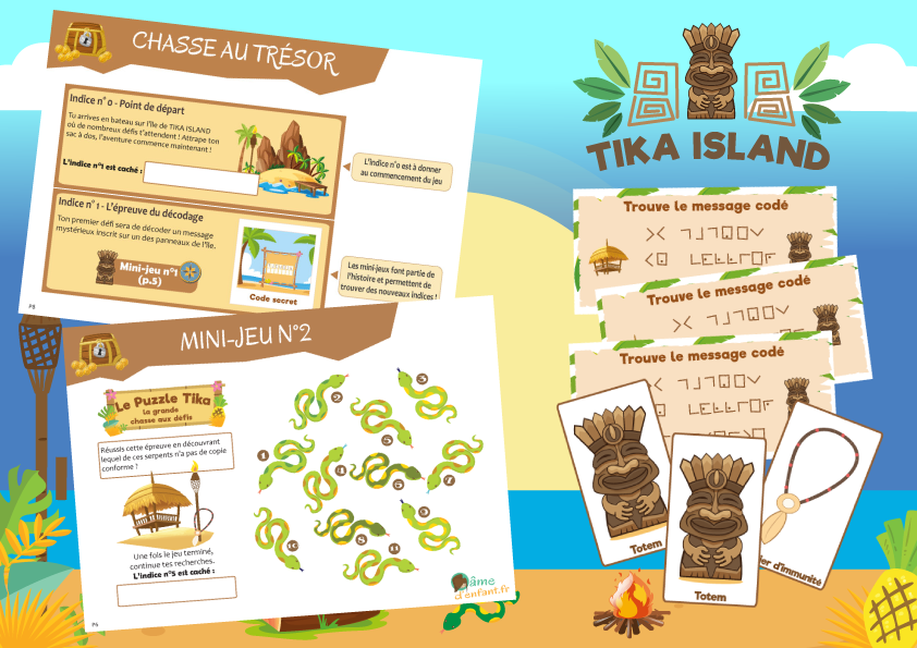 ame_denfant's tweet photo. Organisez facilement une #chasseAuTresor sur le thème #KohLanta avec un kit "clé en main" pour une fête d'anniversaire ou un moment de loisirs en famille !
#Anniversaire #Loisirs #Enfant #Animation #Jeu #Parents #Activite #Vacances

Lien vers la boutique : https://t.co/4JY7OTlYdt https://t.co/OHg0Pod60S