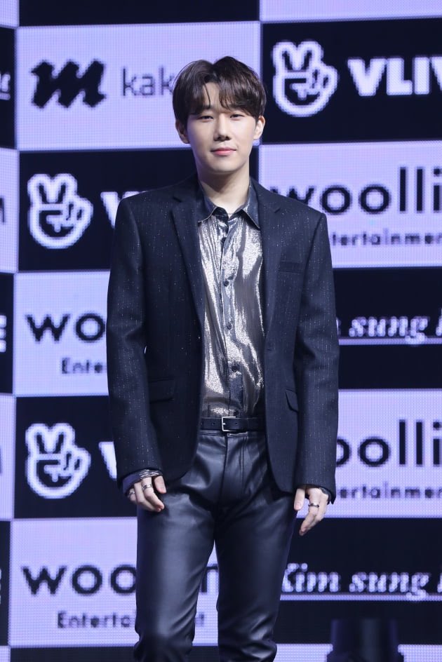 theseoulstory's tweet photo. 📸 Welcome back! Here are some press photos of Kim Sung Kyu at his ‘INSIDE ME’ comeback showcase! @Official_IFNT https://t.co/I3goOI8JbV