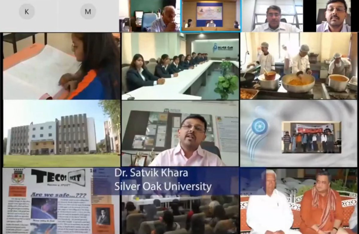 svkhara's tweet photo. With a sense of gratitude and pride, We, at Silver Oak University, feel honoured for being awarded with Supercomputer at the hands of Chief Minister of Gujarat, today. https://t.co/5dEgpyLDsY
