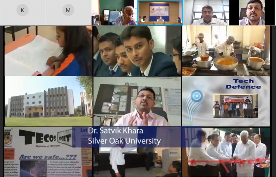 svkhara's tweet photo. With a sense of gratitude and pride, We, at Silver Oak University, feel honoured for being awarded with Supercomputer at the hands of Chief Minister of Gujarat, today. https://t.co/5dEgpyLDsY