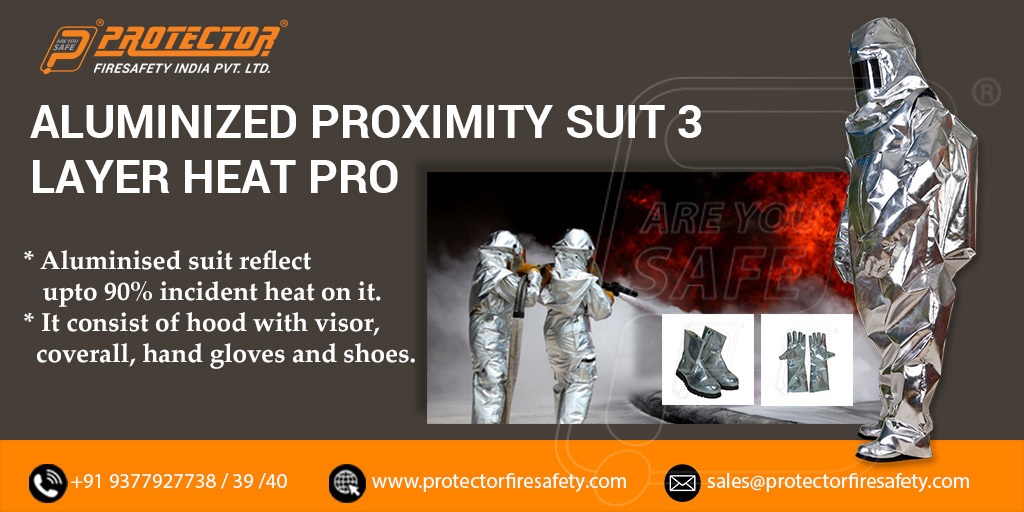 protectorsafety's tweet photo. FIRE ALUMINIZED PROXIMITY SUIT ( 3 LAYER ) COMMERCIAL

➡️ Code: 771

📞 - 93779 27740/39/38
📧 - sales@protectorfiresafety.com
🌐  - Buy Online - https://t.co/F9RnHrhA1T
#protectorfiresafety #safety #fireprotection #building #hospital #offices #factory #GIDC #industrial #workers https://t.co/tT4F6LKx7f