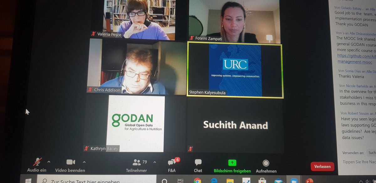 Thank you all for this successful workshop of the demonstration of the <a href="/godanSec/">GODAN Secretariat</a> <a href="/CTAflash/">CTA</a> @GFARforum online toolkit on codes of conduct.Special thanks <a href="/chrisaddison/">chrisaddison</a>  <a href="/valeriapesce/">Valeria Pesce</a> <a href="/kal_stephen/">Stephen Kalyesubula</a>.
Stay tuned for the recording! <a href="/KTBL_Service/">KTBL</a>