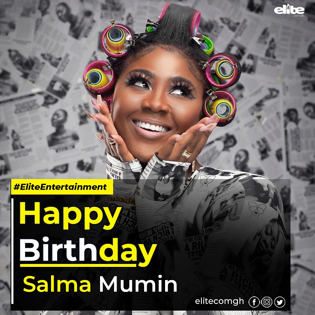 Elitecomgh's tweet photo. A very big HAPPY BIRTHDAY to @salmamumingh 🥳🥳 the Lord richly bless your new age with your wildest desires 🙏🙏

#elitecomgh #elitetrends #eliteviral #18YearsOfSouthQueenTRISHA #AdoptaFamilyAtXmas #HappyBirthdaysalma https://t.co/kZRzkN8w2M