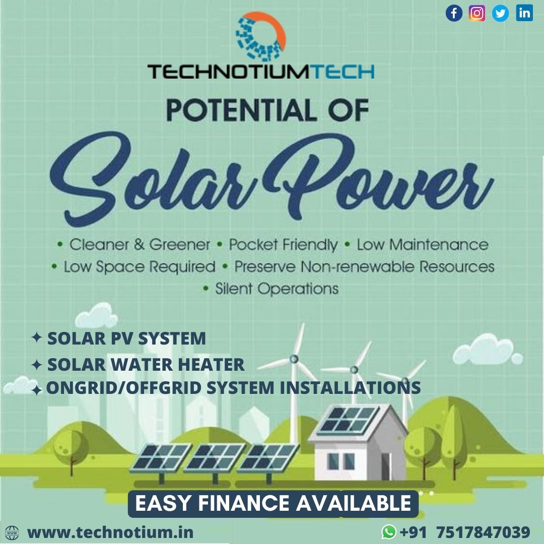 TechnotiumT's tweet image. GET SOLAR SYSTEMS FROM TECHNOTIUM TECH ON EASY INSTALLMENTS. CALL OUR TEAM ON 7517847039 AND GET ALL THE DETAILS EASILY. #solarsystems #installsolar #technotiumtech #savingwithtechnotiumtech #soalronInstallments