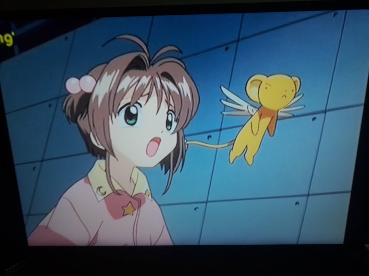 nightshaderin's tweet photo. Ligo a tv no loading e ta passando Sakura Card Captors.
Que nostalgia hein
#vempraloading 
#loadingX 
#loading52x 
#SegundaLigaDaJusticaSDV 
#SegundaDetremuraSDV https://t.co/bU24vZjuTj