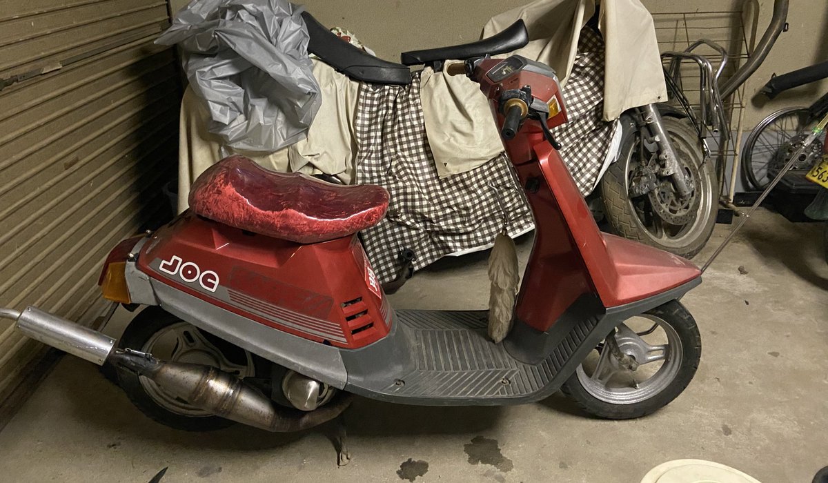 ジョグ27V(ペリカンジョグ)納車！ 取りあえずしあげよう。。 まずは