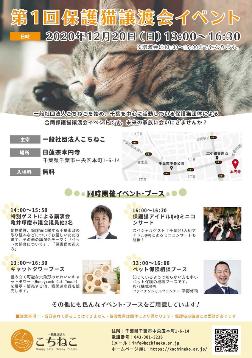 千葉市猫ボランティア連絡会 Tenmao1tenmao Twitter 千葉市猫ボランティア連絡会 Tenmao1tenmao Twitter