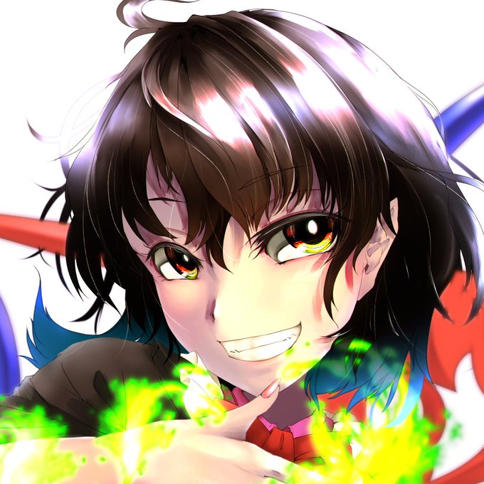 不敵に笑う感じのぬえちゃん
 #pixiv https://t.co/f6VweaVO13 