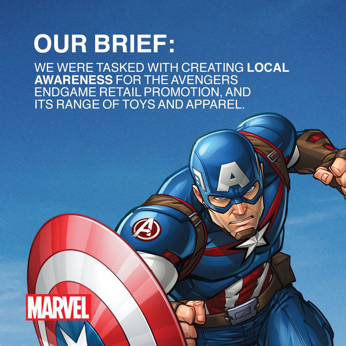 _humanstudio's tweet photo. #throwback Definitely one of our faves. We got to be part of the Marvel universe with this awesome campaign. We achieved strong results and we raised the bar in terms of campaign execution. Plus we got to hang with some pretty cool little heroes.
.
#marvel #disney #wearestudio https://t.co/vSRuw5XTJv