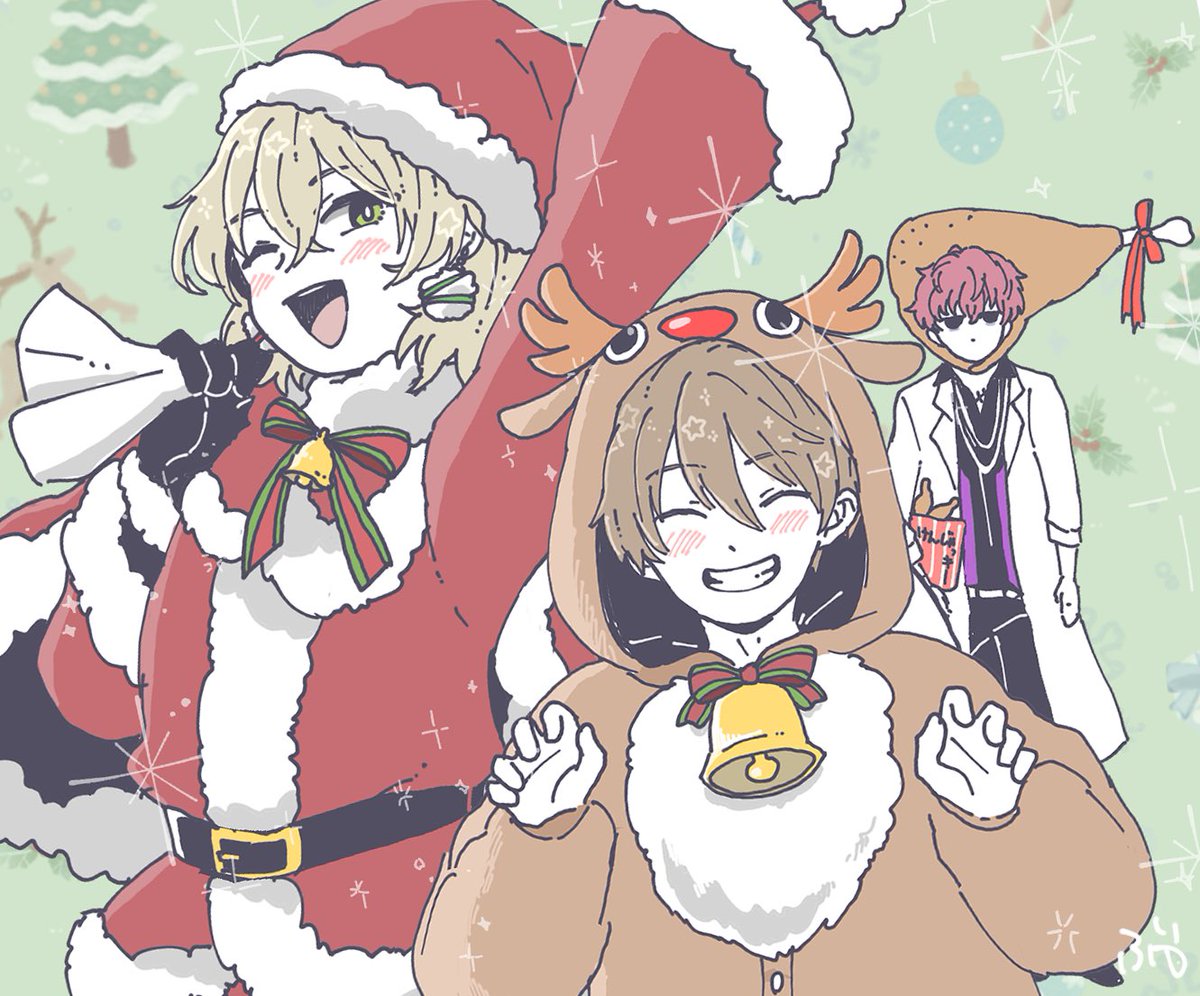 「トナカイパジャマ着て欲しいの? 」|ふうら🍡のイラスト