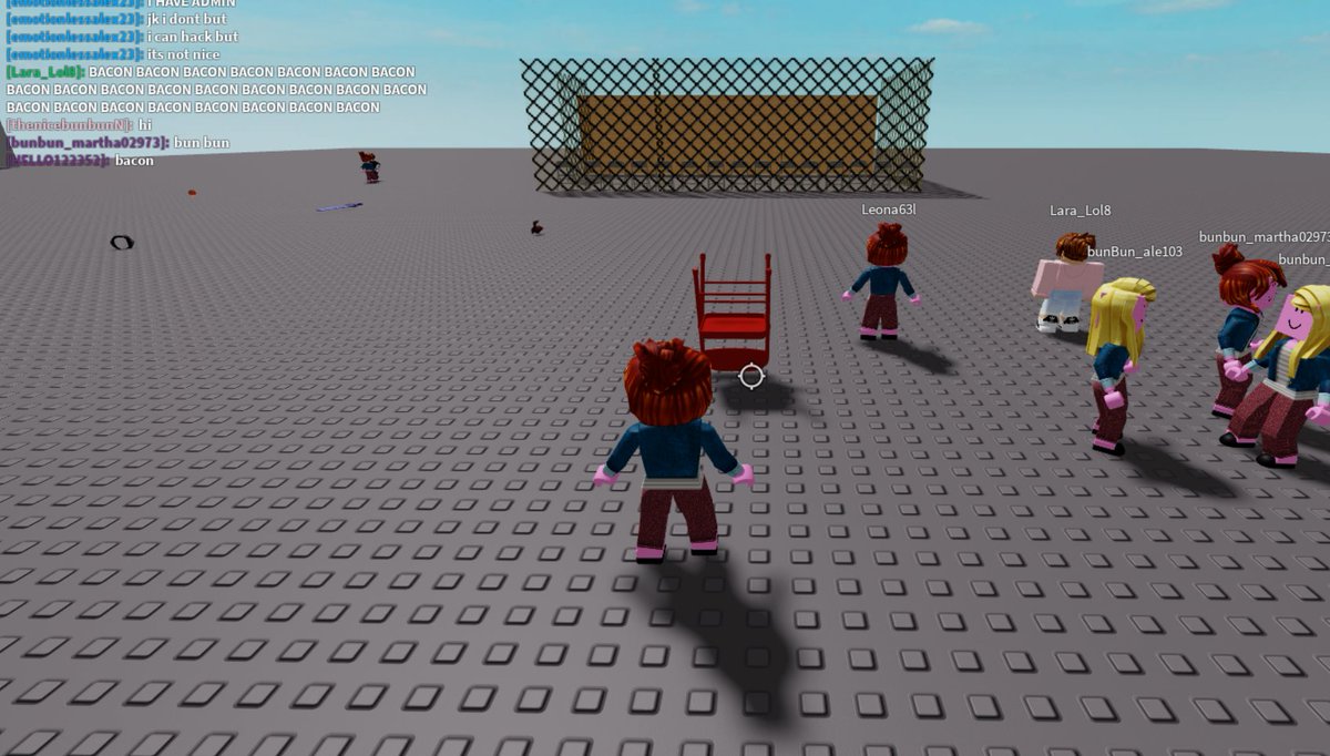 RFanaden's tweet photo. @Roblox Hello this is a huge problem the Bun  Bun Army (I am pretending to be one so I disclose plans) roblox you shall ban the players they are goanna hack games soon. https://t.co/9nX9IJtSPk