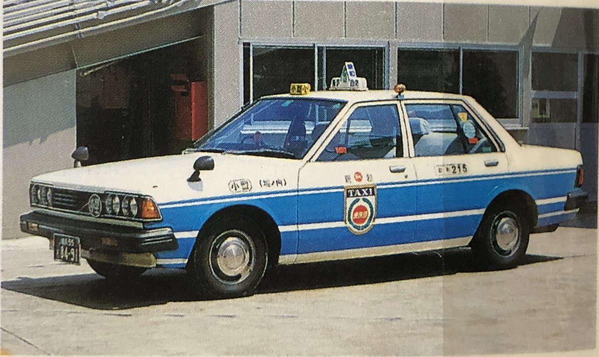 910ブルーバードセダンタクシー 1993年にC32ローレルセダンのタクシー 