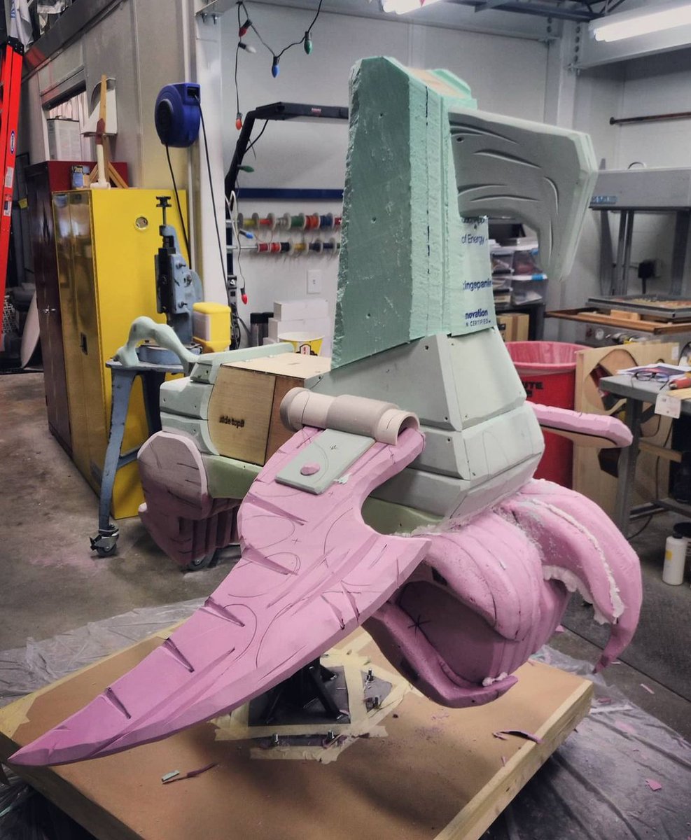 BentleyAdvanced's tweet photo. Sweet N'Zoth Carnival ride build from @volpinprops using Free Form AIR! This entire project was completed for @playhearthstone in 14 days!
#bentleyadvanced #smoothon #volpinprops #propmaking #fabrication #themedenvironment #moldmaking #casting #gamming #cardgame https://t.co/8ywDjWbhyc