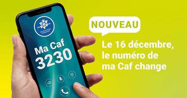 cafdrome's tweet photo. [CONTACTS] ☎️ Pour faciliter l'accessibilité de votre Caf, à partir du 16 décembre tous les numéros des Caf en 0810 seront remplacés par un numéro unique accessible partout en France et dans les Dom : le 3230
☑️ Court et facile à retenir 
☑️ Prix d'un appel local https://t.co/np0ITQgx6L