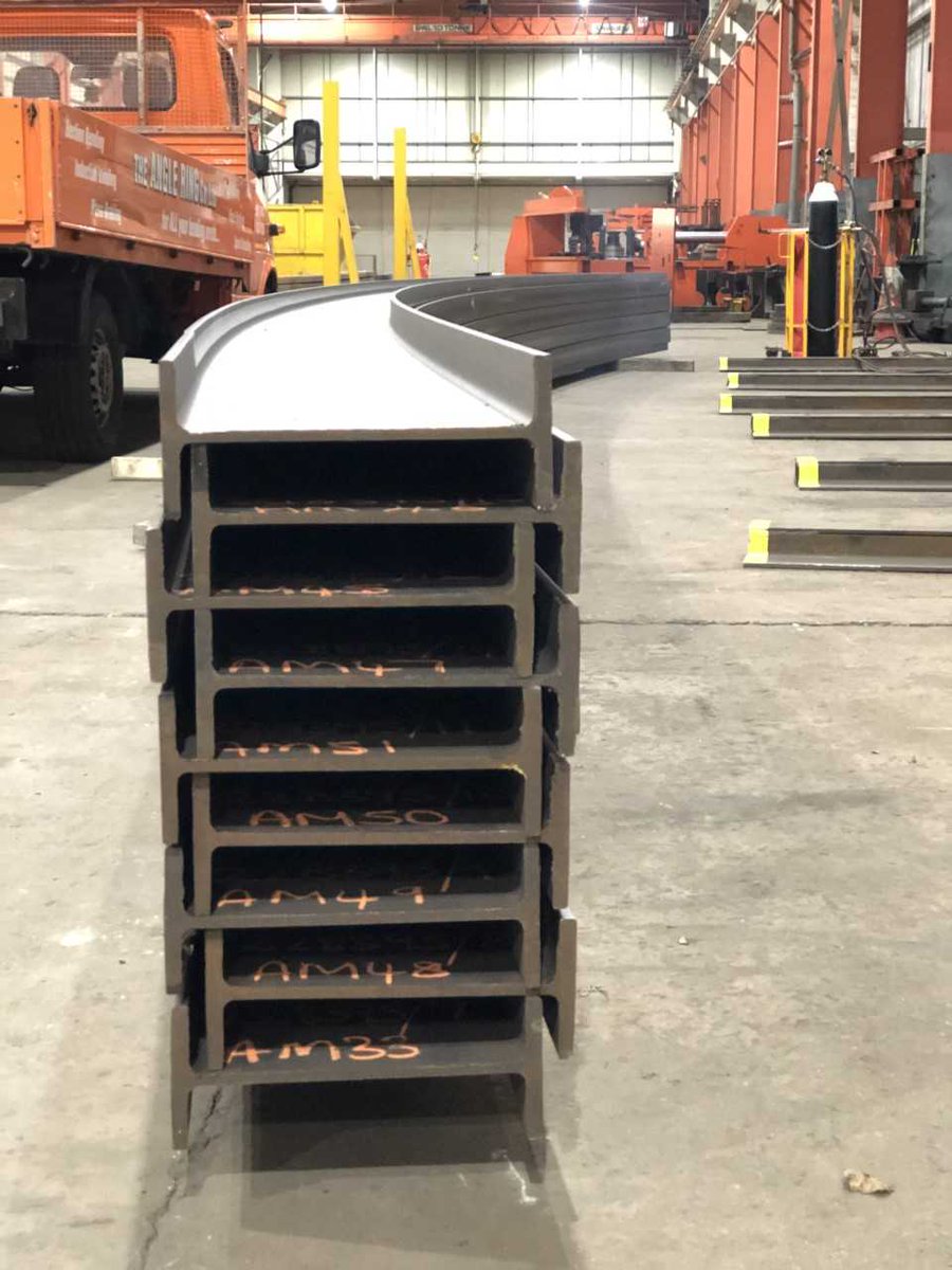 AngleRingCo's tweet image. At Angle Ring, we have been offering #SteelBending and curving services using #ColdRolling and #ColdBending techniques for almost 70 years, primarily on machinery designed &amp;amp; built in house.

Here's something we produced earlier for your Monday morning viewing pleasure!