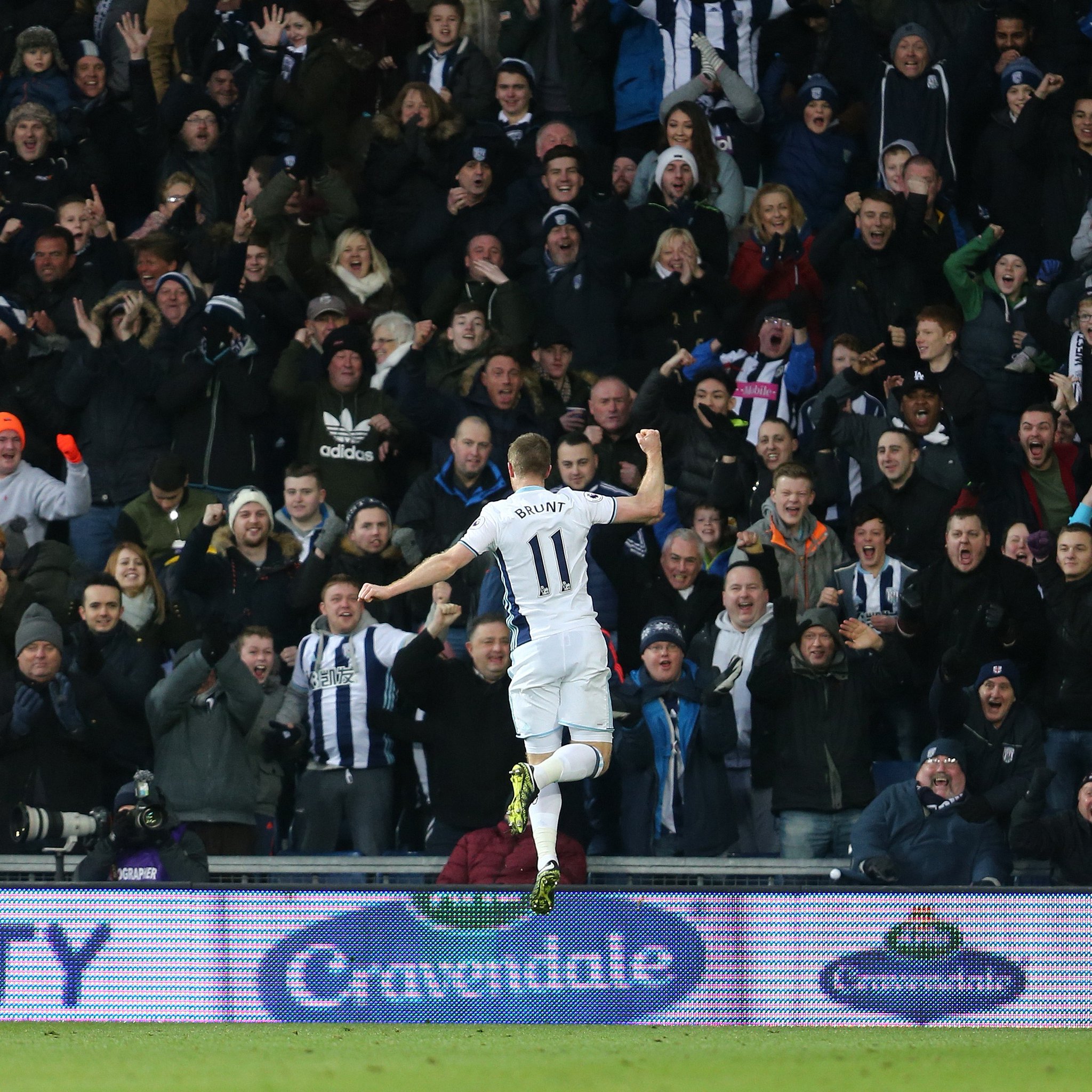      .      .    . Wishing club legend Chris Brunt a very happy birthday 