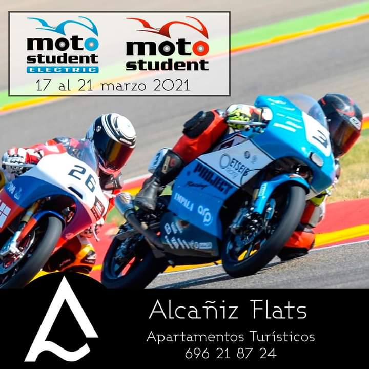 VoteBigD's tweet photo. Del 17 al 21 de marzo del 2021 se va a celebrar una nueva edición de MotoStudent en Motorland. 
Si tienes necesidad de alojamiento, puedes ponerte en contacto con nosotros para que te ayudemos.
Más información: 696 21 87 24
#MotoStudent #Motorland #turismoalcañiz #VisitBajoAragon https://t.co/1Gz1k5A4aw
