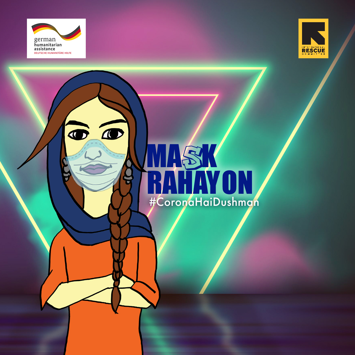 xdynamix's tweet photo. Karo Khayal, Karo Ehtiyat, Rakho Mask On

#CovidHeroes #CovidHaiDushman #SafetyMeasure  #IRC #FirstTransgenderHero  #HandHygiene #COVID19 #MotherChildHealth  #PakistanFightsCorona  #KPK  #Sindh  #Pakistan  #StayHome  #StaySafe  #WHO #FightCorona  #XDX #Xdynamix  #IRC https://t.co/OiStOWZ5OX