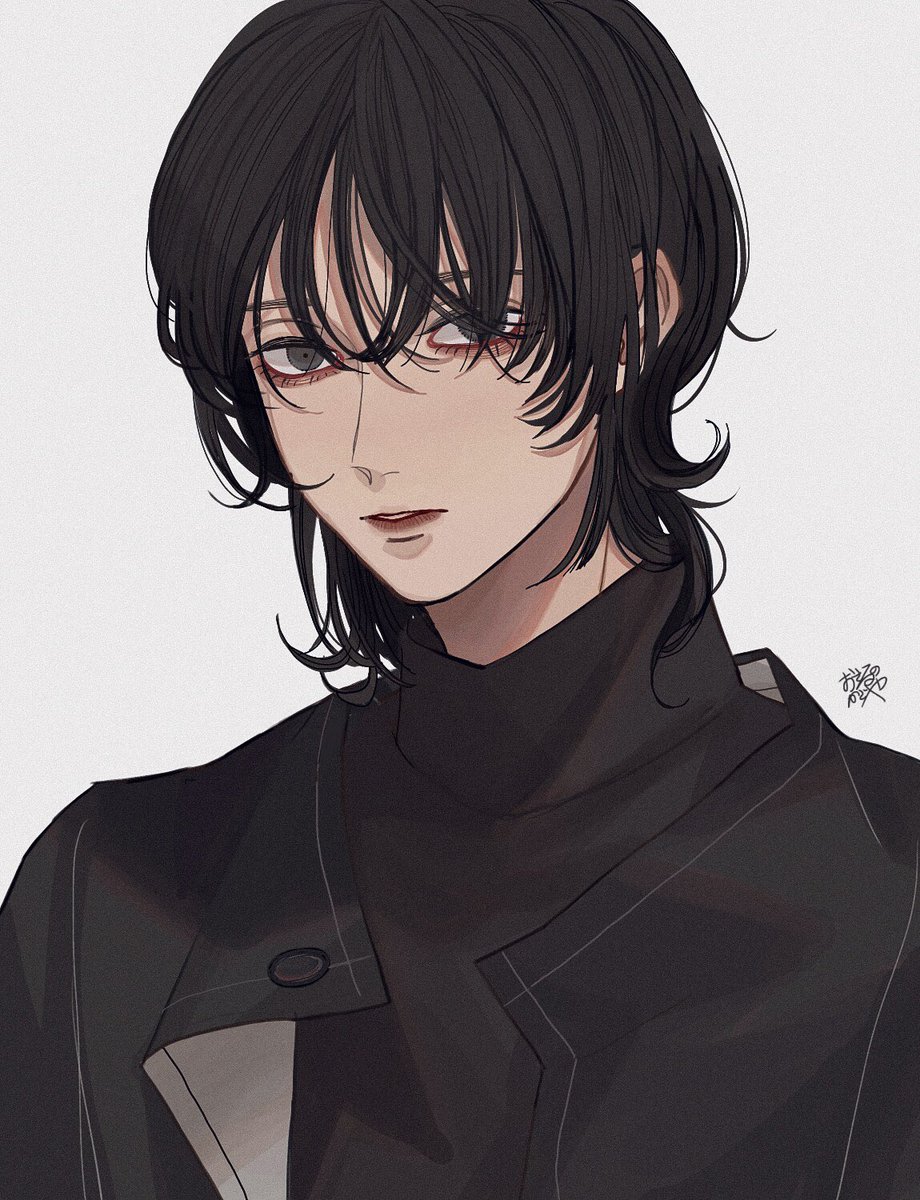 儚げウルフ おさるのかごやのイラスト