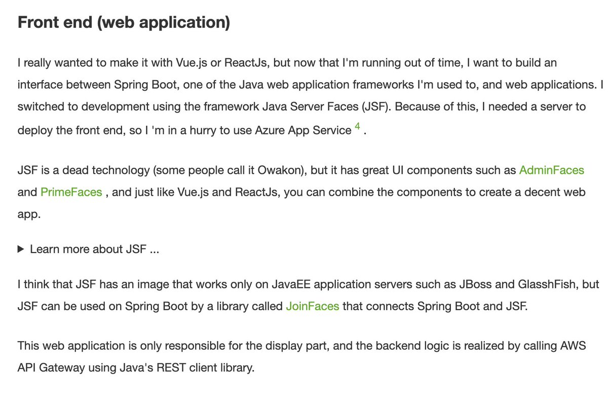 realpestano's tweet photo. Nice story of a solution using #JSF #PrimeFaces #AdminFaces and #JoinFaces:
https://t.co/LsiT2byH5k https://t.co/ABG1AhhwhR