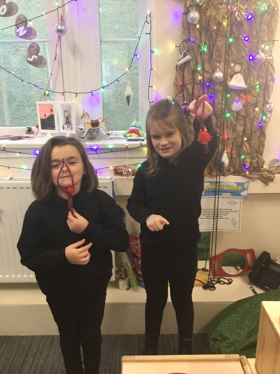 BalgreenPrimary's tweet photo. Some of #BalgreenTreehouse highlights from last week. Each nurture group made wooden peg reindeerโs to take home to hang in their house. We had lots of fun. Here are some of our groups showing you their fantastic work. More fun to come this week. https://t.co/FrfJWdN8qZ