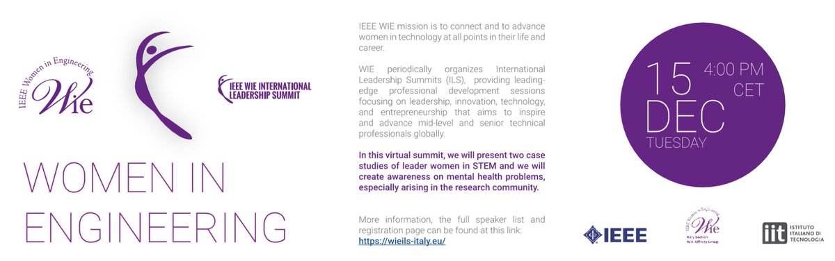 IEEE WIE Affinity Group – Italy Section tweet media