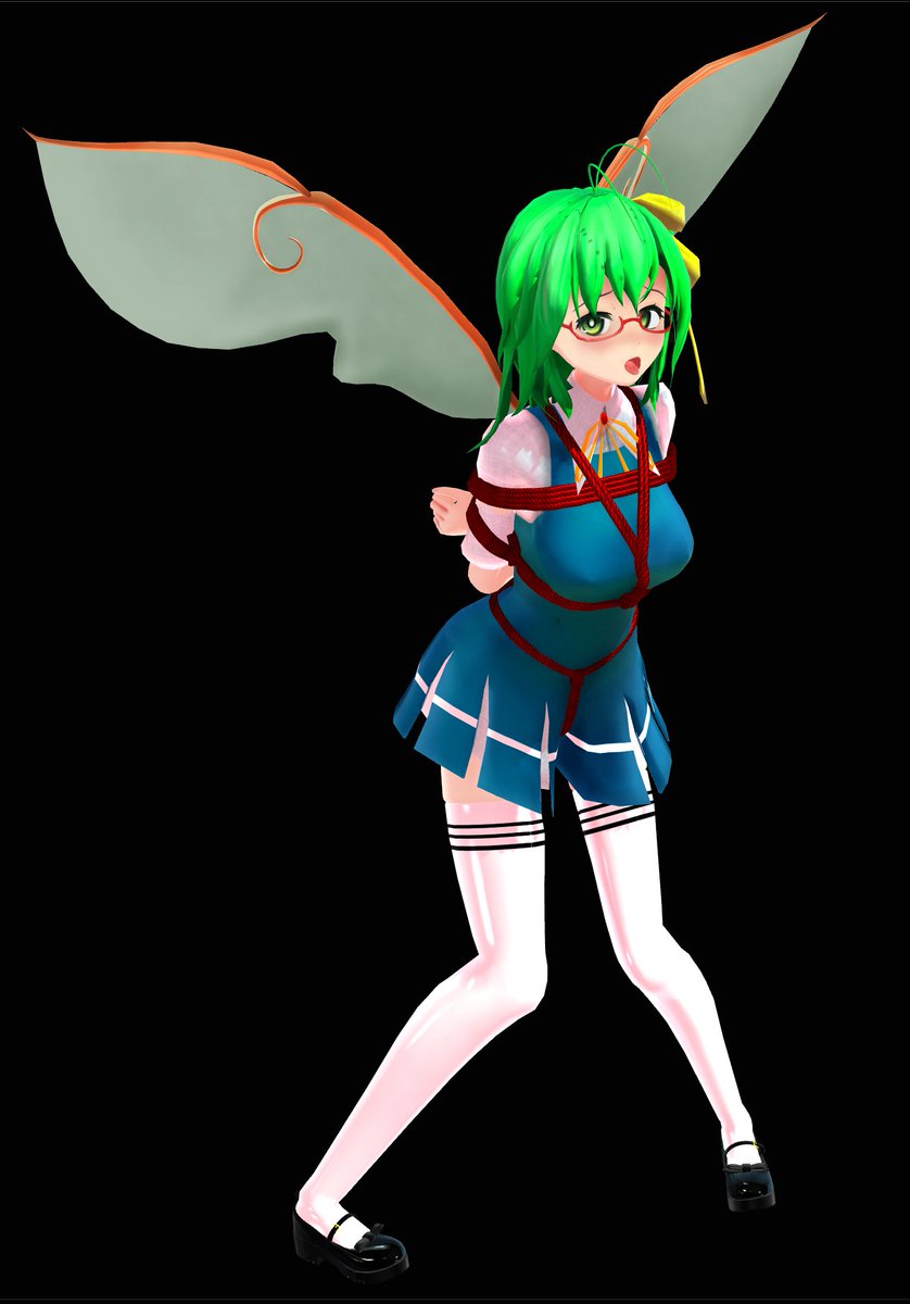 温婉的妖精の心on Twitter 東方mmd 大妖精 チルノ