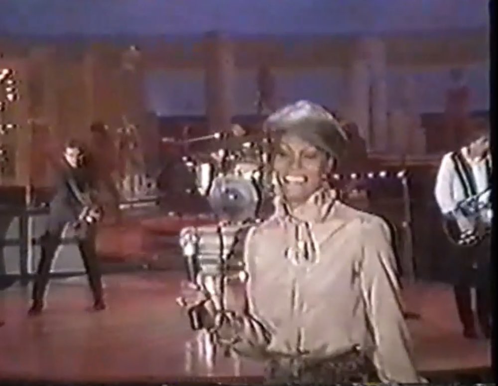 Us on Solid Gold with Dionne Warwick, who has just had a landmark birthday. Happy birthday! 
