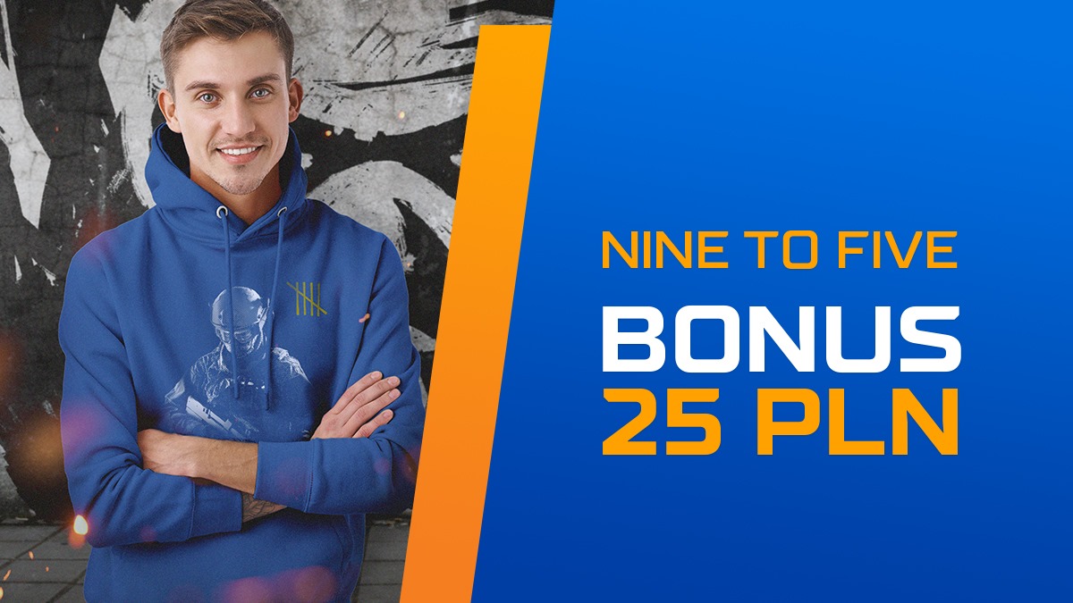 Play-offy Nine to Five 7 właśnie trwają, a ja tylko przypominam, że to już ostatni moment na zgarnięcie darmowych 25 PLN od STS za rejestrację! 😎 

Kod: “NINETOFIVE” ➡️ bit.ly/STS_9to5