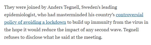 3/ Downing St invited herd immunity advocates to tell them what they wanted to hear