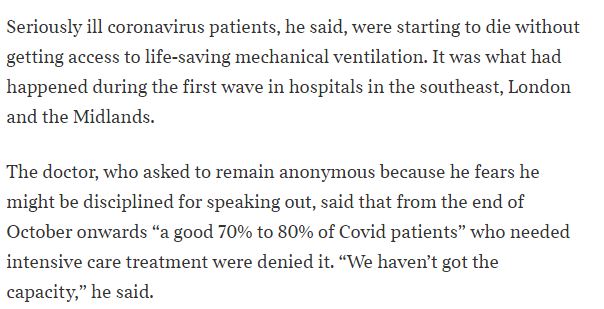 4/ In some regions the NHS was actually overrun.