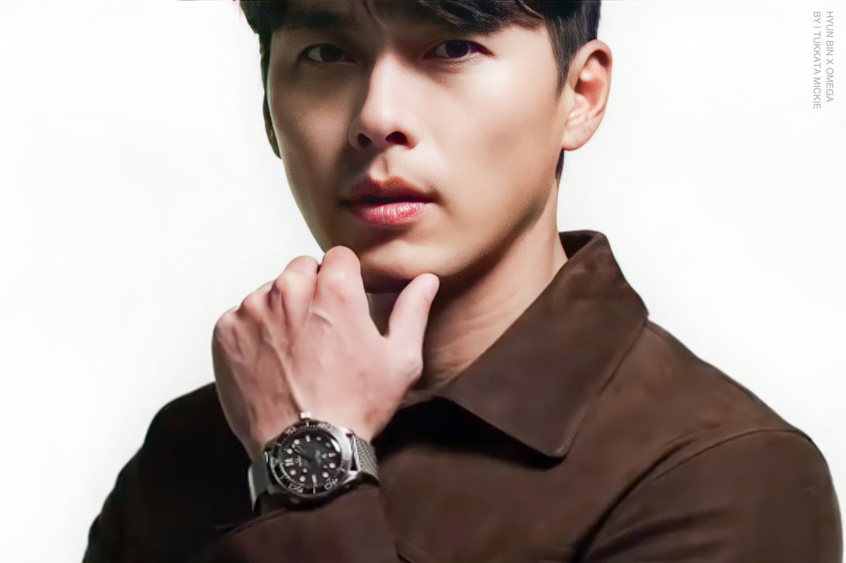 Hyun Bin X Omega for esquire January 