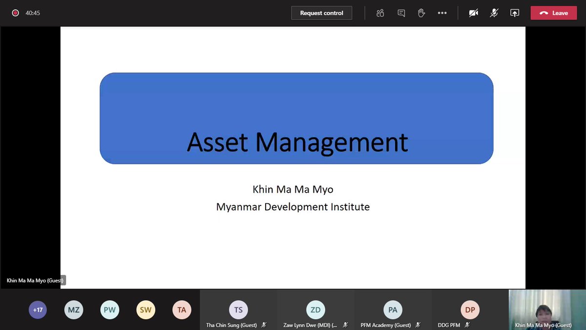 “Understanding Public Asset Management” mdi.org.mm/content/detail…