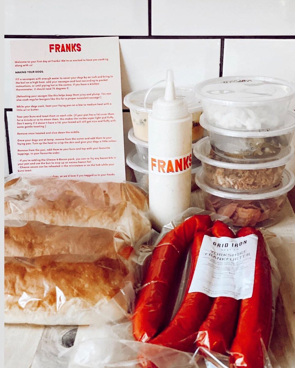 FRANKS @ HOME KITS 🌭 Our final kits &amp; mystery boxes of 2020 are now live, for collection from Cardiff Market on the 18th and 19th - frankshotdogs.square.site/s/shop
📸 @thatcardiffgirl