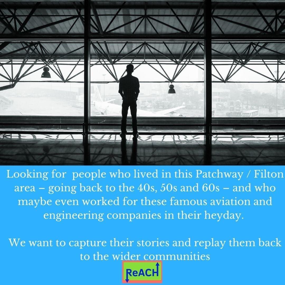 Patchway_ReACH's tweet photo. ReACH was asked if we could support Aerospace Bristol in their plans to promote local history and heritage to children in this area. You can contact us at this email address;  info@charltonhayes.org.uk. https://t.co/dkIYOK789g