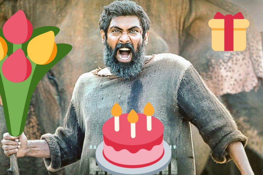  Happy Birthday to Rana Daggubati. 