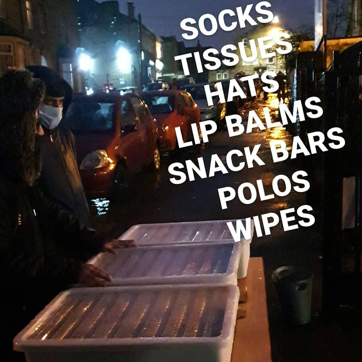 ilmCorner's tweet photo. Over the weekend, we were out handing the #homeless #essential  care items such as Hats, Socks, Lip balm, Tissues, Snack Bars, Wipes. https://t.co/A6GkP1gFb2