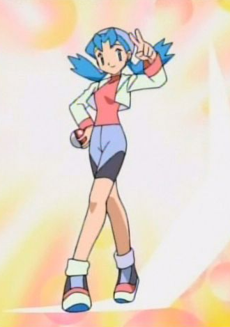 A version of Kris, named Marina, would also appear in the Pokémon Chronicles anime. She also made cameos in the Pokémon DP anime.