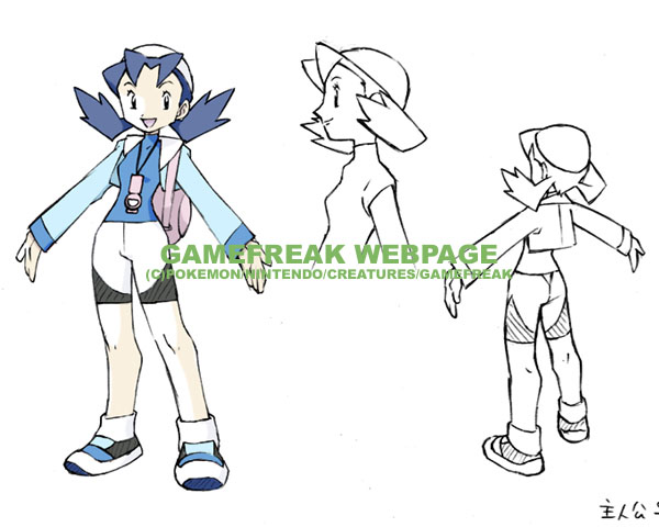 A version of Kris, named Marina, would also appear in the Pokémon Chronicles anime. She also made cameos in the Pokémon DP anime.