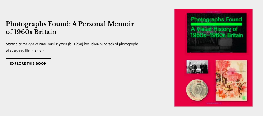 NostalgiaBooks's tweet photo. Gift a book this Christmas.

Photographs Found: A Personal Memoir of 1960s Britain.

https://t.co/6cCDyLuEy6 https://t.co/7p7K0Qtjk2