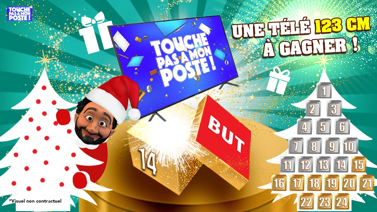 🚨#JeuConcoursTPMP spécial #CalendrierDeBabaNoel 🎅

RT + FOLLOW <a href="/But/">But SAV 🛋️</a> et @TPMP pour tenter de gagner le cadeau du 14/12/2020🎁 #TPMP

💥Une belle télé 123 cm 📺

🟥#EclatsDeNoel Toutes les idées cadeaux sont chez #BUT ➡️but.fr

TAS le 14/12/20 à 21h20🍀