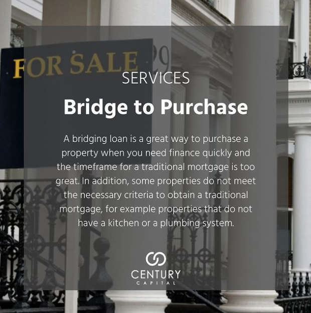 A bridging loan is a great way to purchase a property when you need finance quickly and the timeframe for a traditional mortgage is too great. In addition, some properties do not meet the necessary criteria to obtain a traditional mortgage, 
#mortgage #realestate #finance
