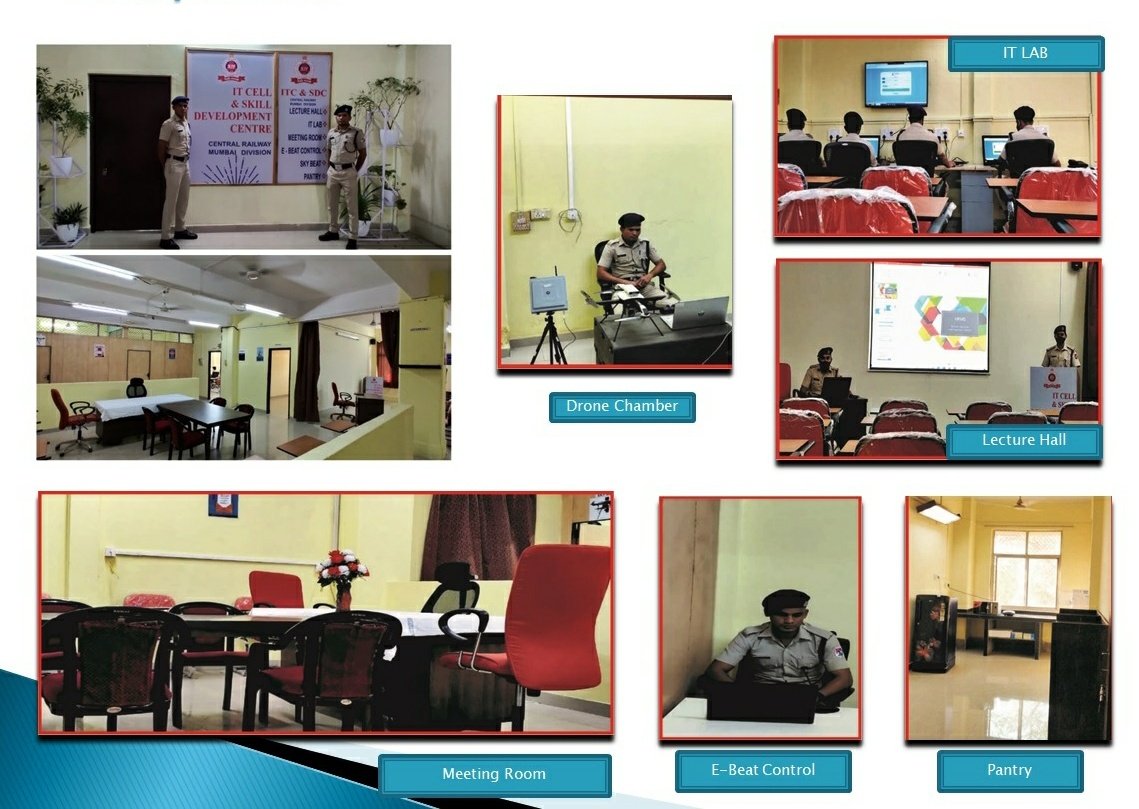 RPFCR's tweet photo. IT &amp; Skill Development Centre of @rpfcrbb inaugurated today by GM @Central_Railway It will further enhance the capabilities of personnel of @RPF_INDIA and security of passengers. @arunkumar783 https://t.co/gTSRWfVFPw