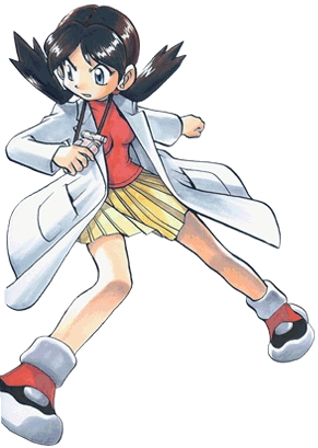 She also appears in Pokémon Adventures manga, with the name Crystal. She dons various outfits, including the outfit Lyra, the female trainer in HeartGold and SoulSilver, wears.