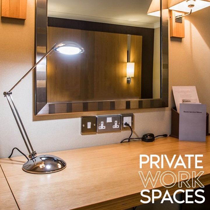 Sometimes you need to escape the house and find some peace and quiet to 'get things done'. We're offering private work spaces which include high speed Wi-Fi, tea/coffee making facilities, flat screen TV and more. Find out more and book here - ow.ly/2RGT50BFbd7
