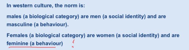 Always astonished me when so many of the people embracing this claim to also be opposed to “gender stereotypes”. Also it’s now transphobic to call females a “biological category”. (This is about 7 years old).