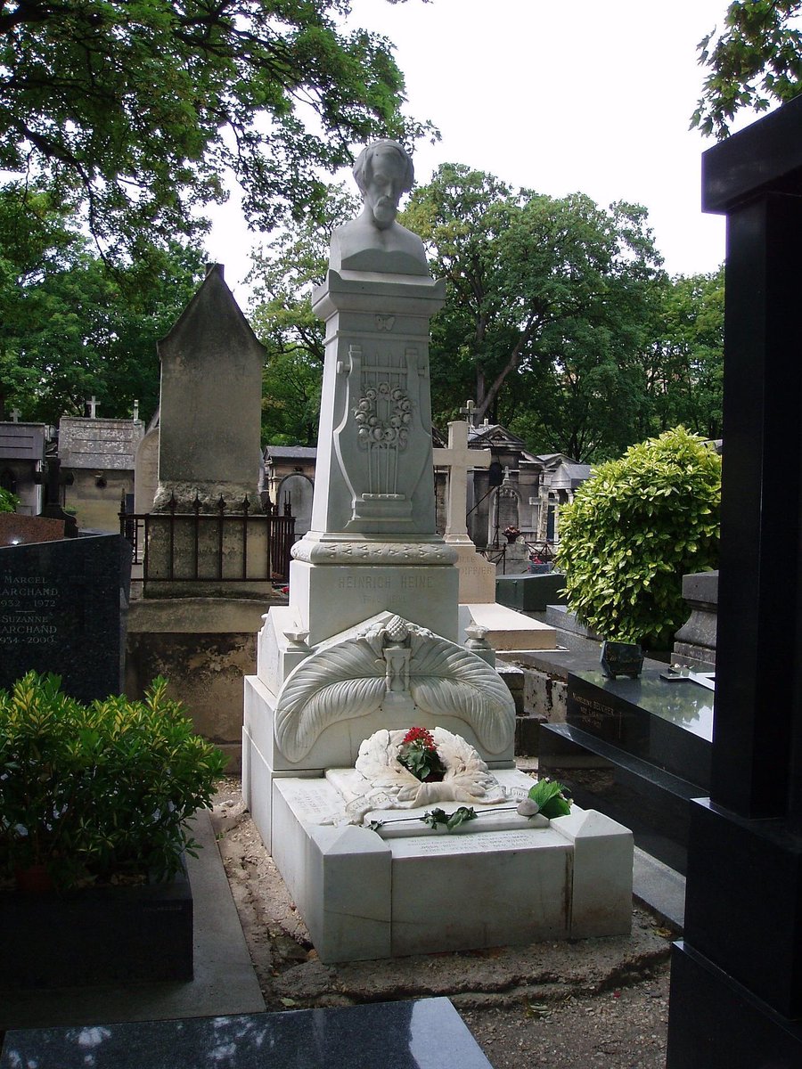 Heine's later verse and prose are distinguished by their satirical wit and irony. He was part of the Young Germany movement. His radical political views led to many of his works being banned by German authorities. He spent the last 25 years of his life as an expatriate in Paris.